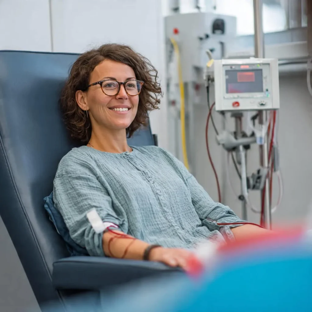 Donación voluntaria de sangre